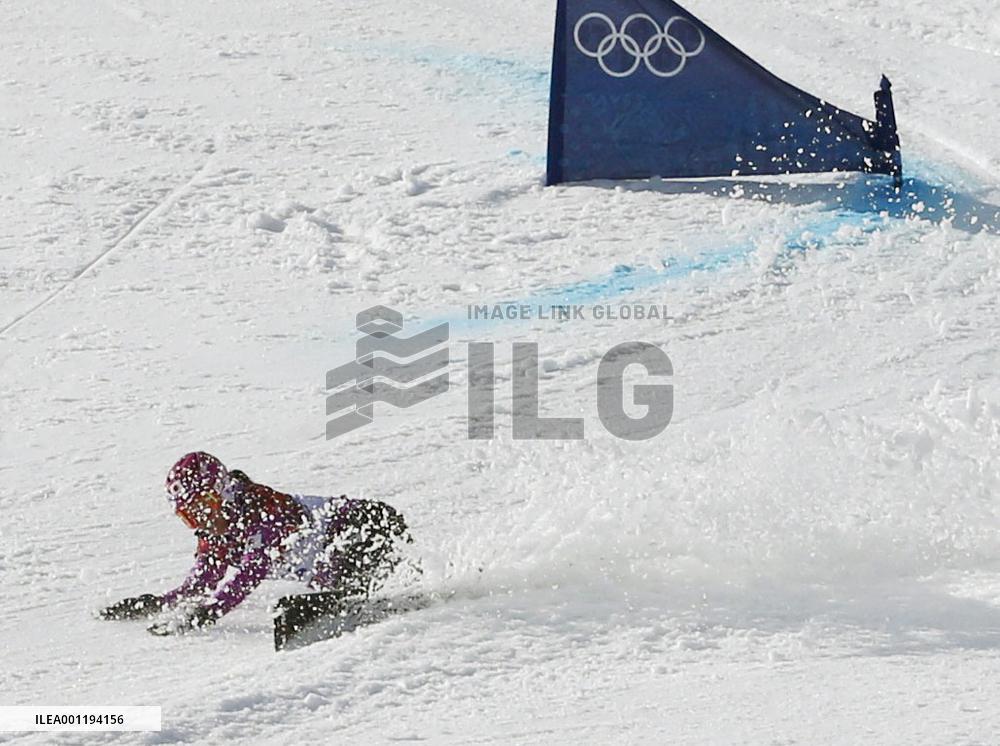 Takeuchi wins silver in women's parallel giant slalom snowboard