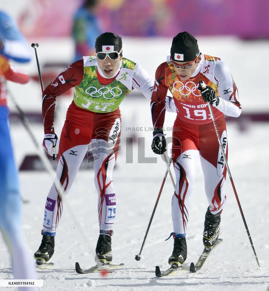 Japan removed in men's cross country team sprint classic prelim