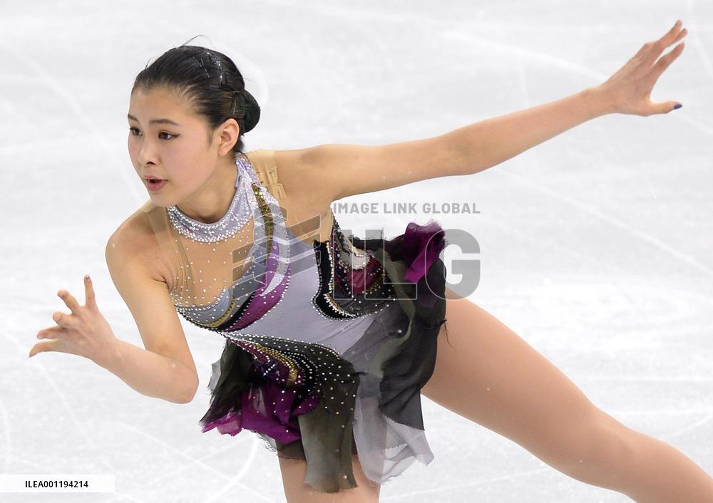 Japan's Murakami in women's short program in Sochi