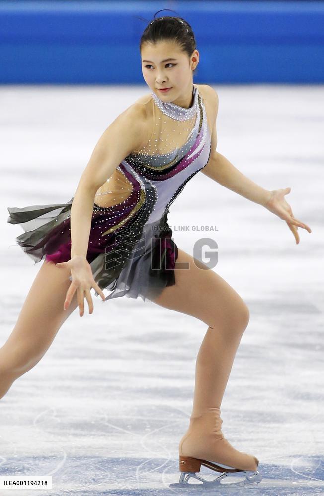 Japan's Murakami in women's short program in Sochi