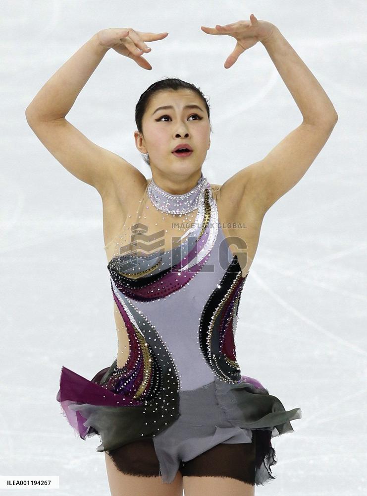Japan's Murakami in women's short program in Sochi