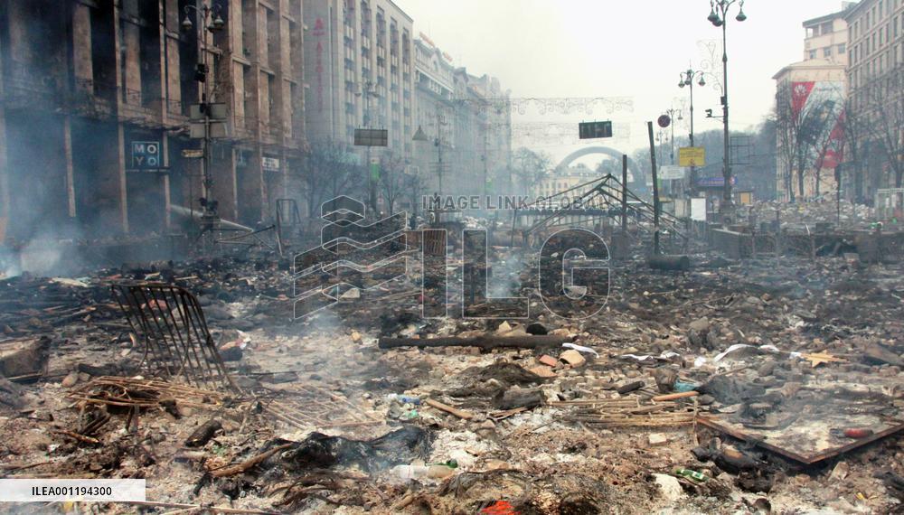 Clashes in Kiev