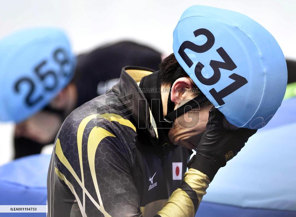 Japan's short track speed skater Sakashita fails to reach final