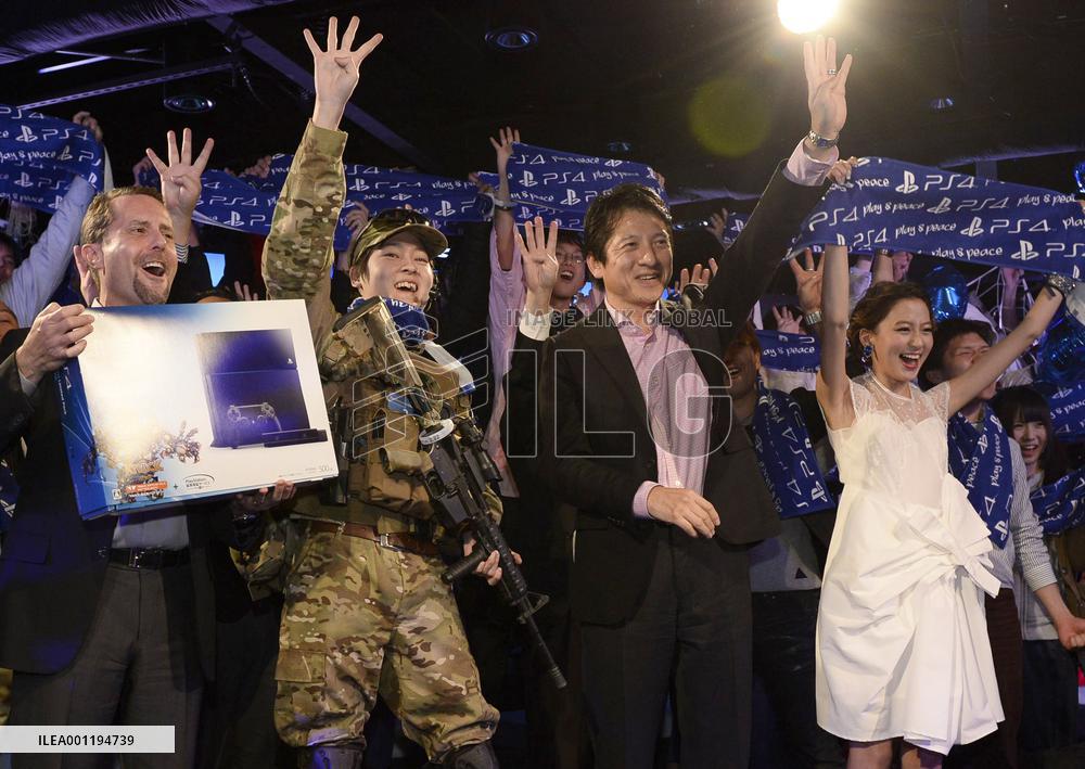 Sony's PlayStation 4 hits Japanese market