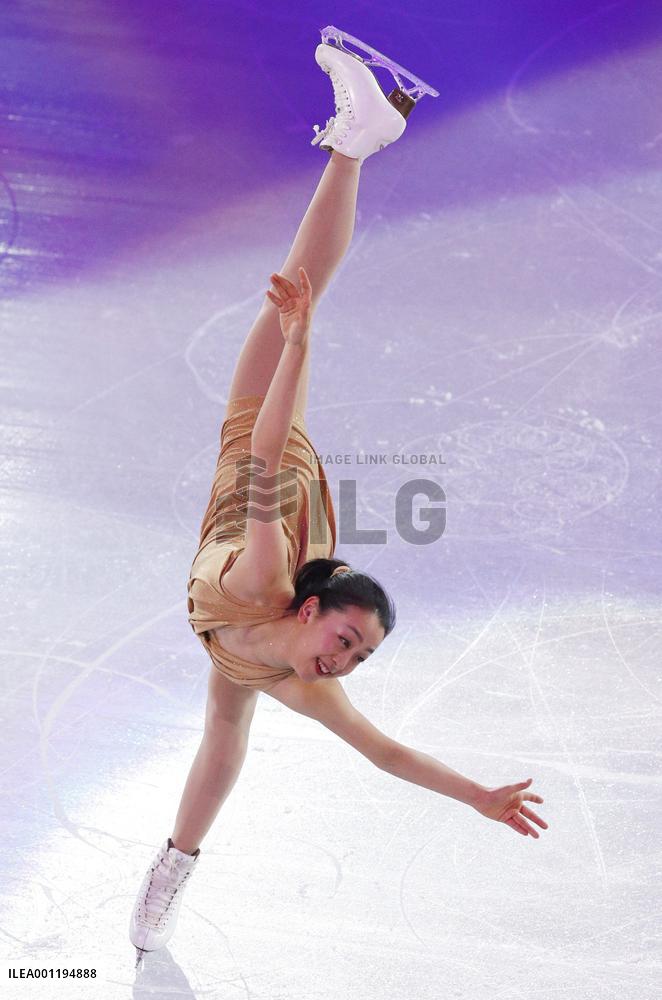 Japan's Asada performs in Olympic exhibition gala