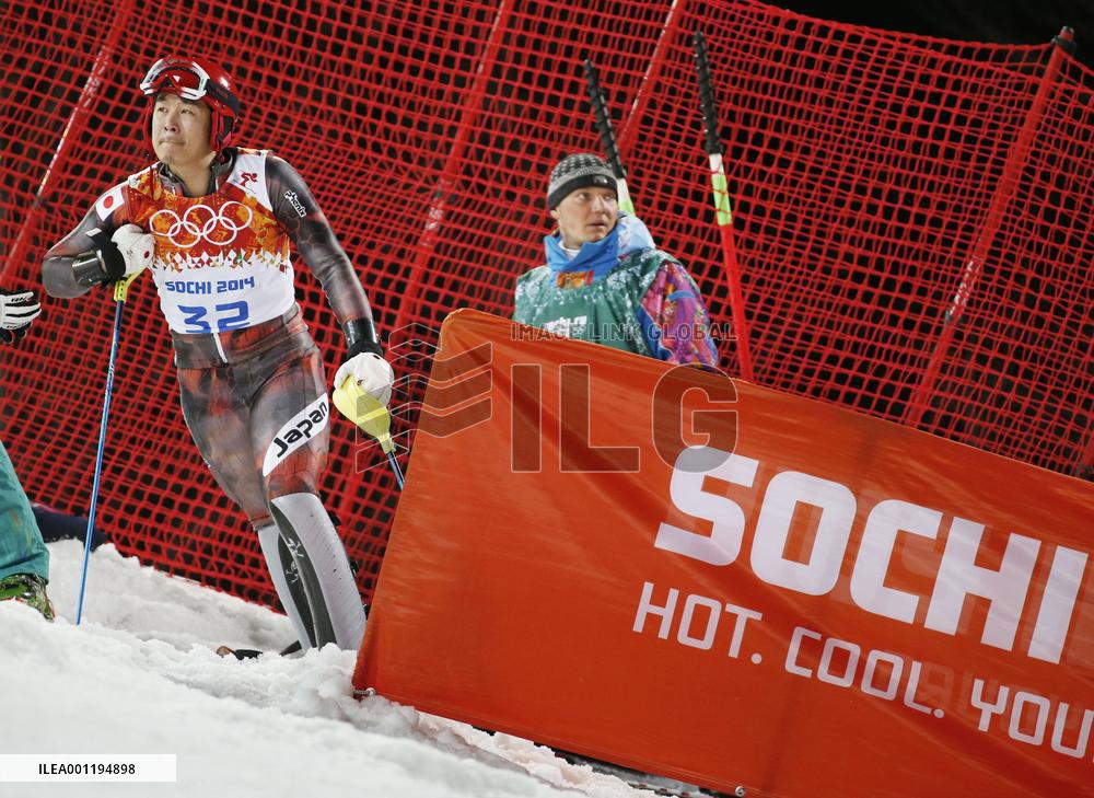 Japan's Sasaki withdraws from men's skiing slalom