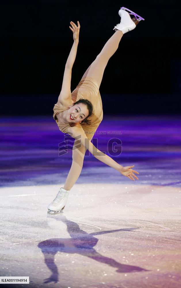 Japan's Asada performs in Sochi figure skating exhibition