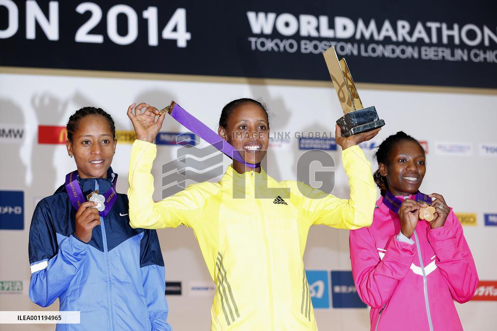 Ethiopia's Tsegaye wins Tokyo Marathon women's race