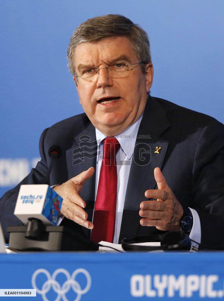 IOC head Bach