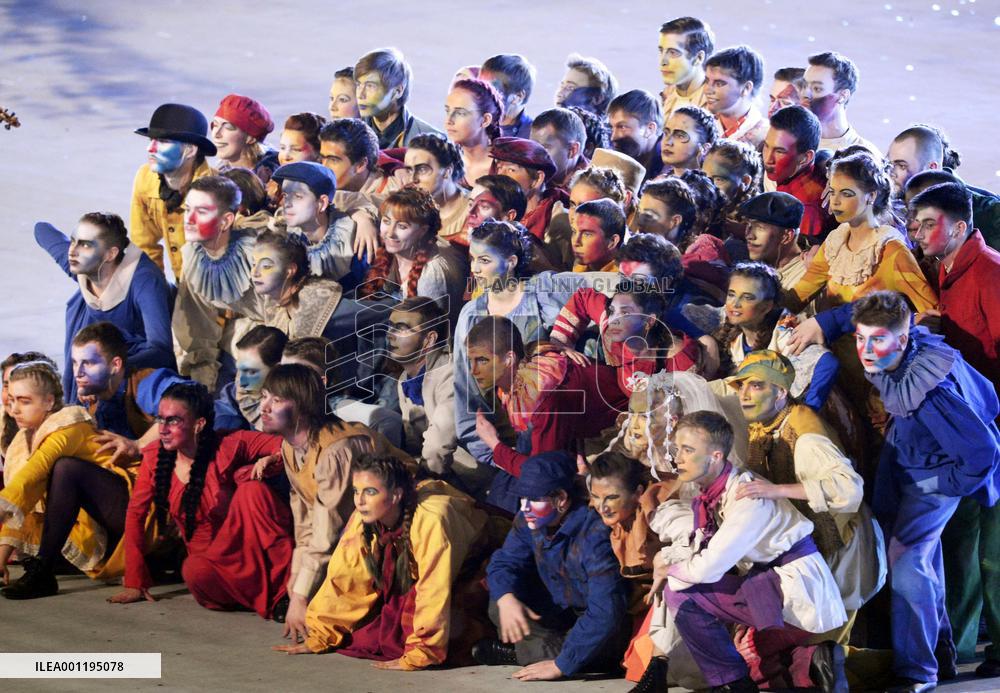 Russian art world shown at Closing Ceremony for Sochi Games