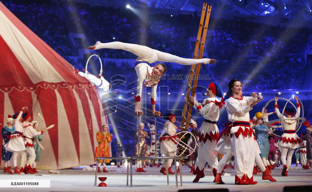 Closing Ceremony for Sochi Winter Olympics