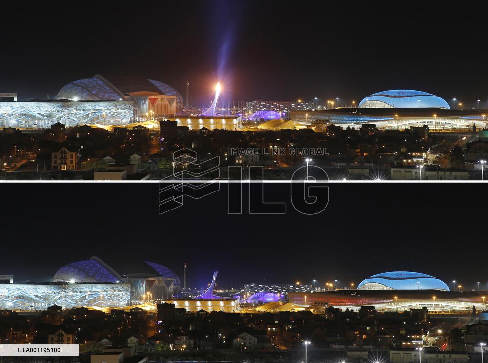 Olympic torch blows out at Closing Ceremony for Sochi Games