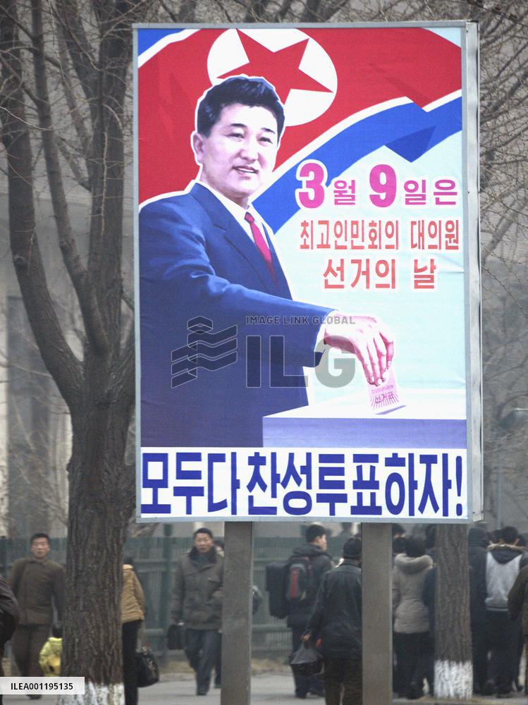 N. Korea calls for voting in parliamentary election
