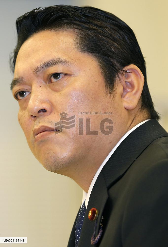 Lawmaker Tokuda submits resignation
