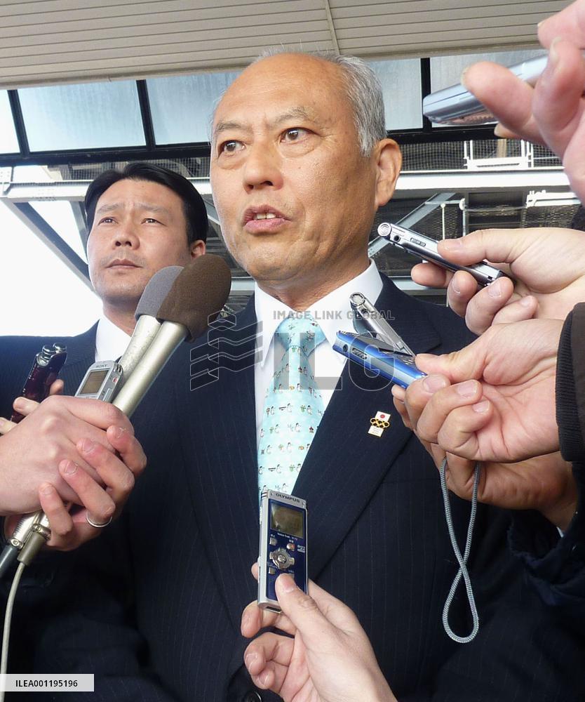 Tokyo governor returns from Sochi