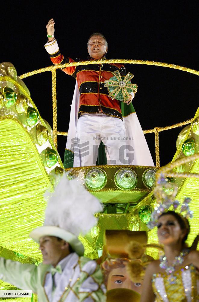 Zico at Rio Carnival
