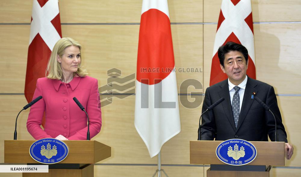 Japan, Denmark prime ministers