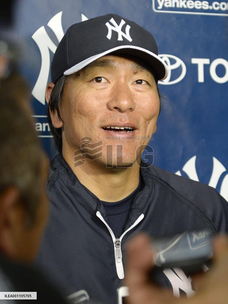 Matsui ends stint as New York Yankees' guest instructor