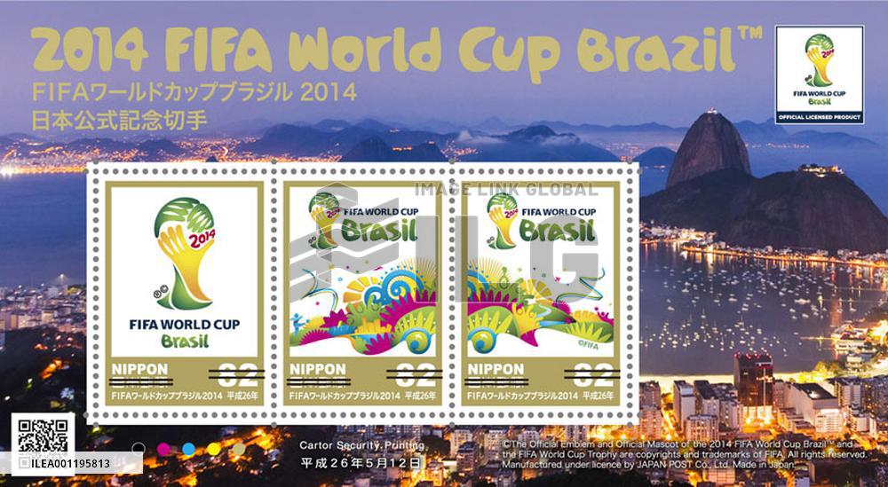 World Cup Brazil stamps