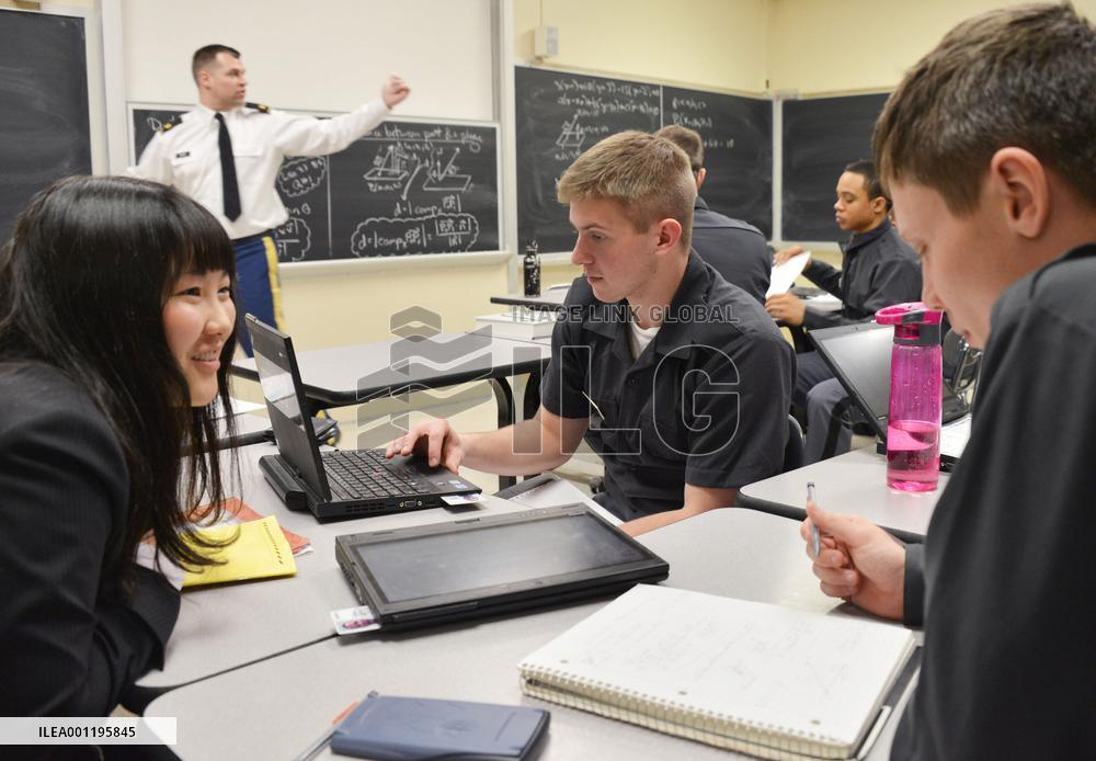 Japanese students at West Point