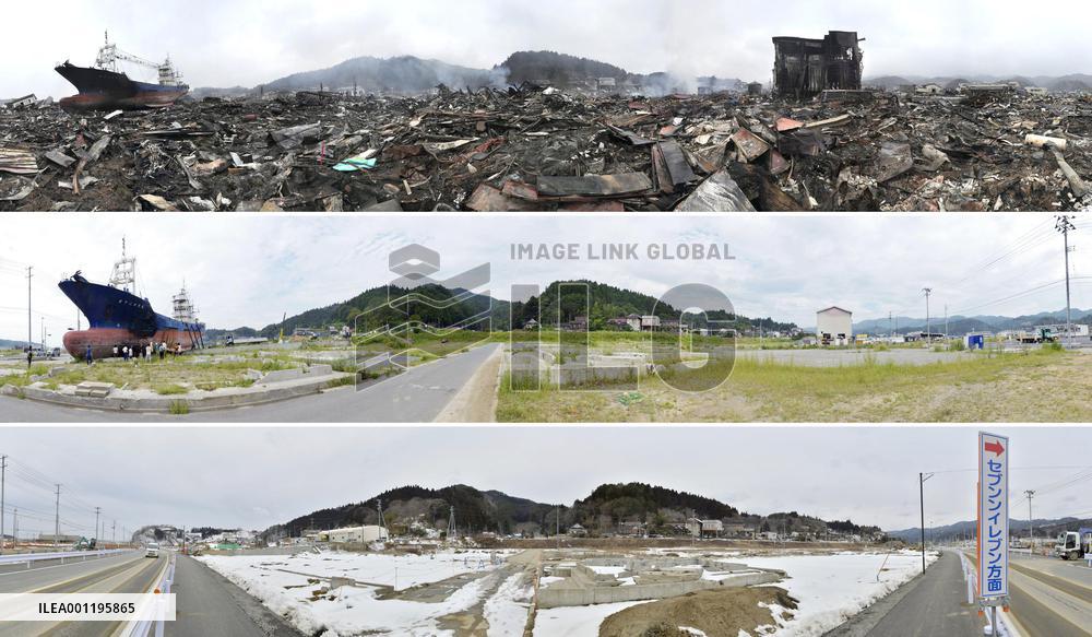 3 years after quake-tsunami