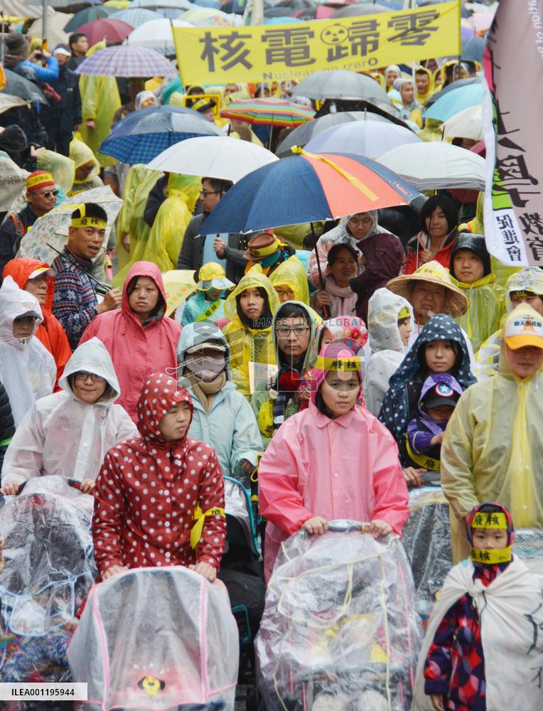 Antinuclear protests in Taiwan