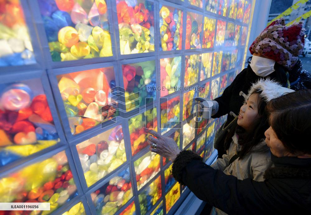 Temple's 'light box' shines hope on disaster-hit Ishinomaki