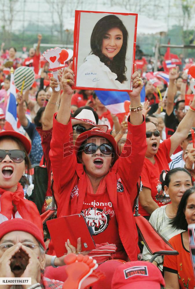 UDD rally in Ayutthaya to support Yingluck