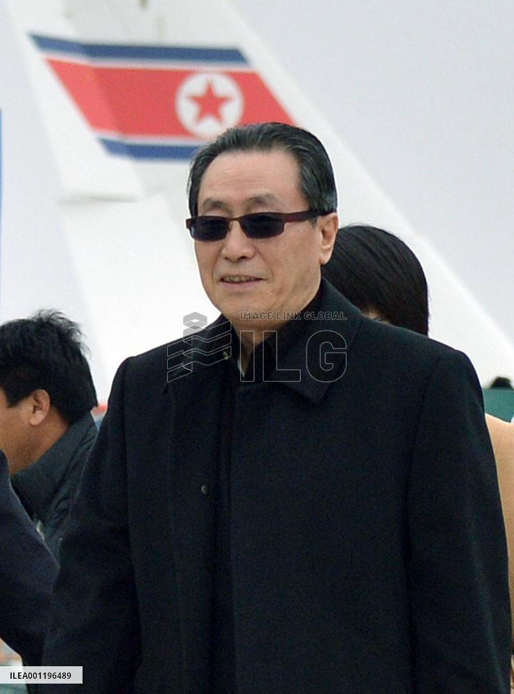 China's top nuclear envoy arrives in N. Korea