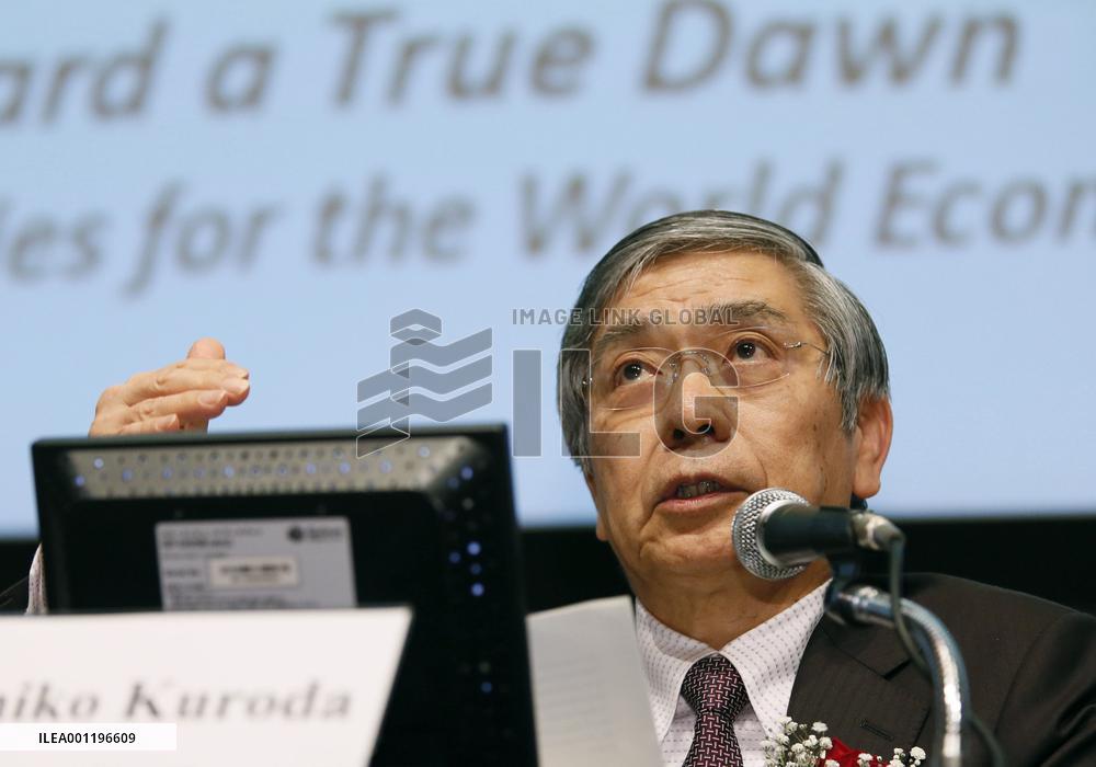 Japan's economy on track to achieve 2% inflation: Kuroda