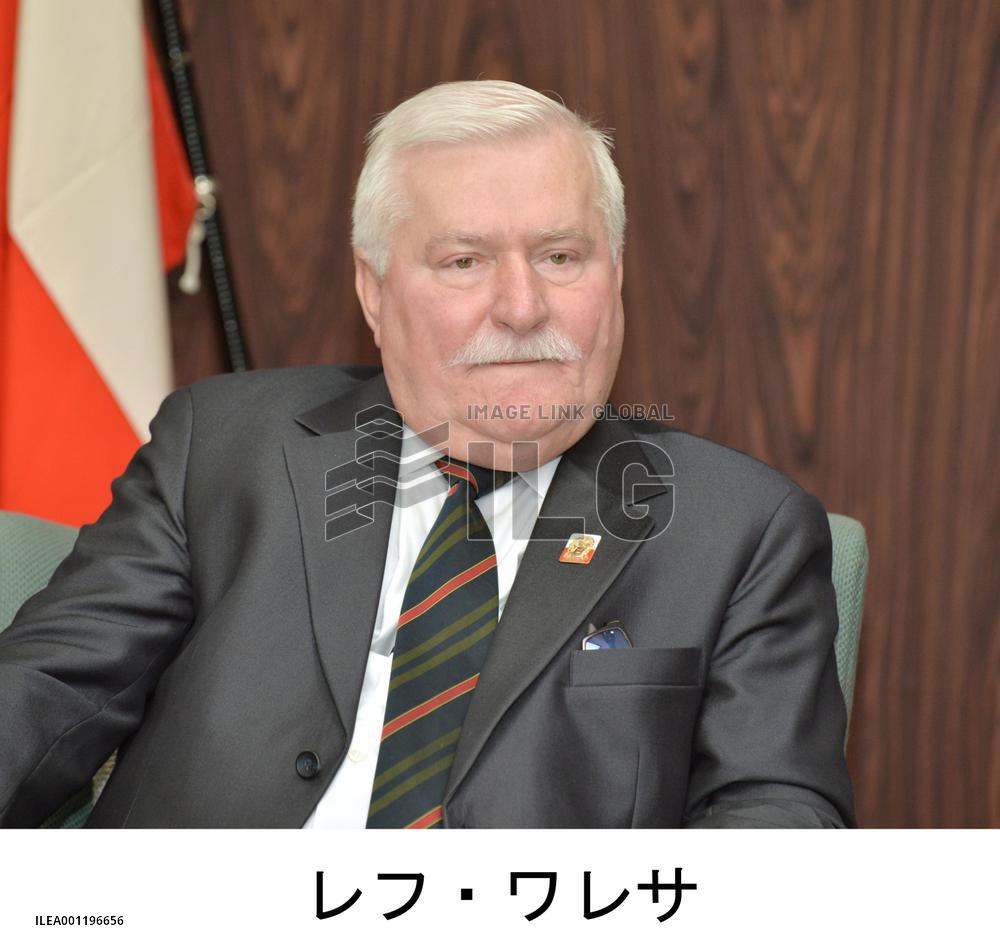 Ex-Polish President Walesa