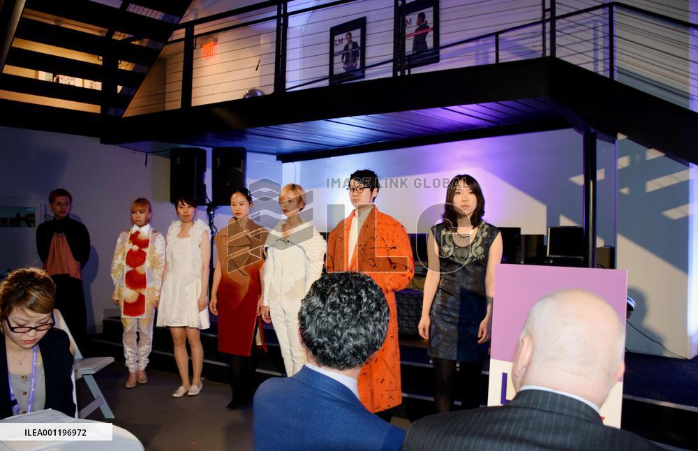 Japanese fashion design students' presentation in NY