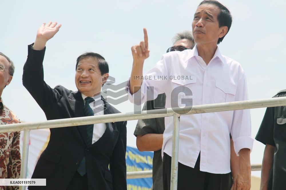 Japan helps Indonesia reduce flood damage