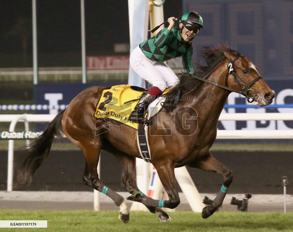 Japan's Just A Way wins Dubai Duty Free race