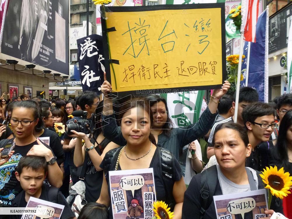 Protests in Hong Kong