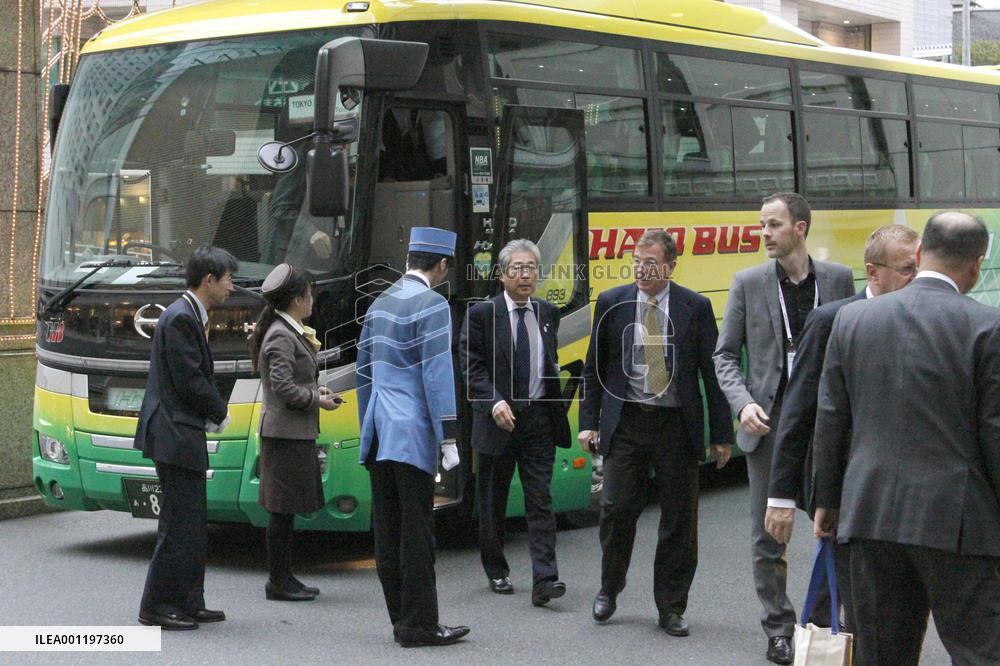 IOC officials inspect Tokyo Olympic, Paralympic sites