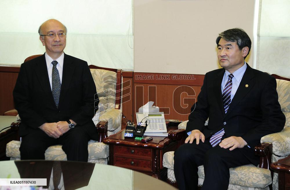 S. Korea lodges protest over Japanese textbooks