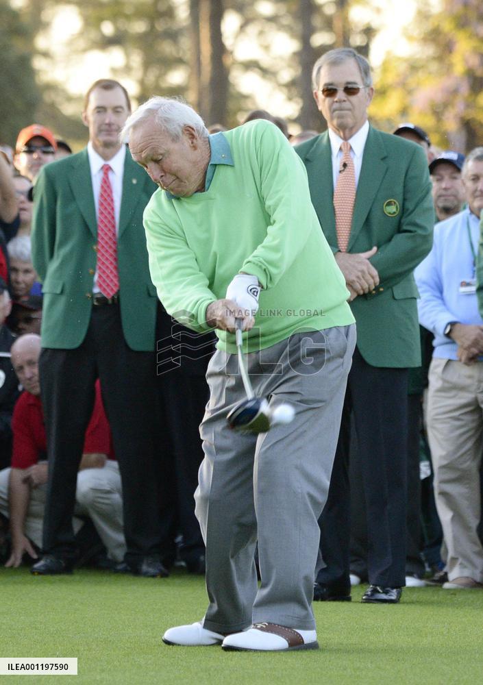 2014 Masters opens with legend Palmer's tee shot