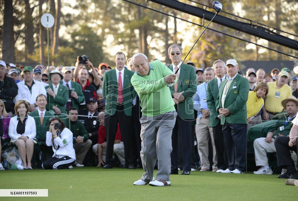 2014 Masters opens with legend Palmer's tee shot