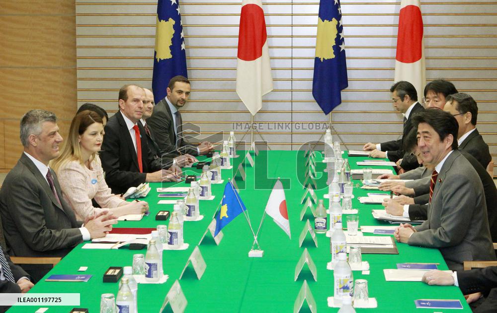 Kosovo prime minister in Japan