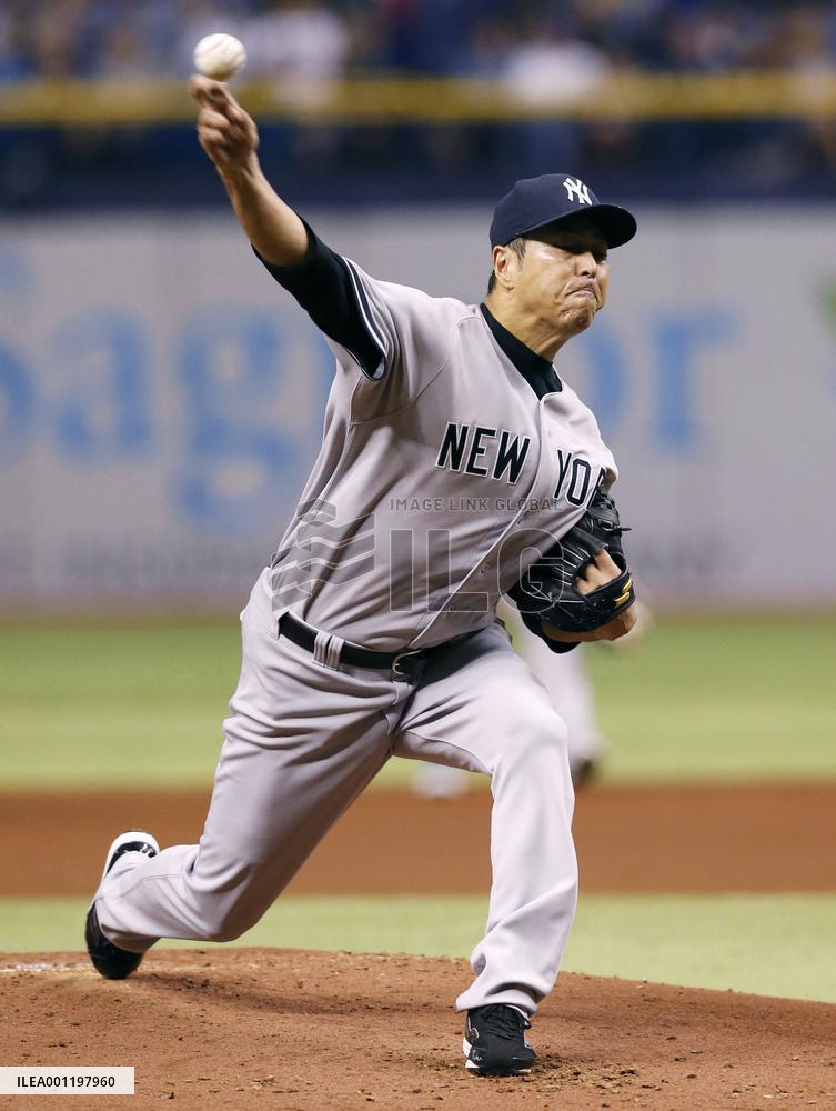 Kuroda, Yanks' 5-game hot streak cooled off by Rays