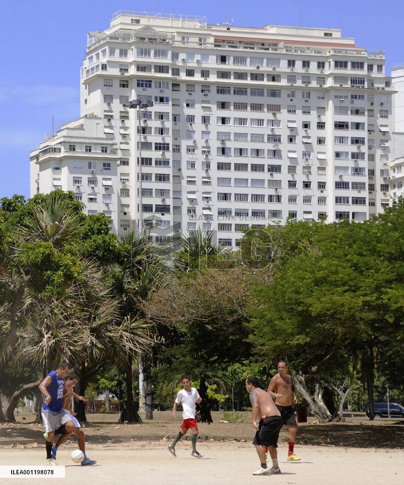 High-rise condo complex looms near Rio de Janeiro beach