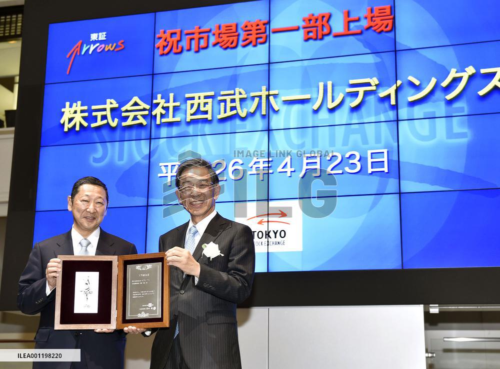 Seibu returns to Tokyo Stock Exchange after 10-year hiatus