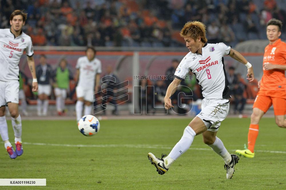 Cerezo's Kakitani scores equalizer against Shandong