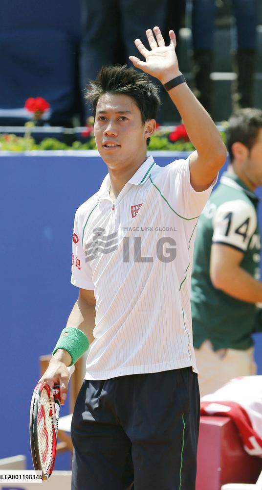 Nishikori reaches Barcelona Open quarterfinals