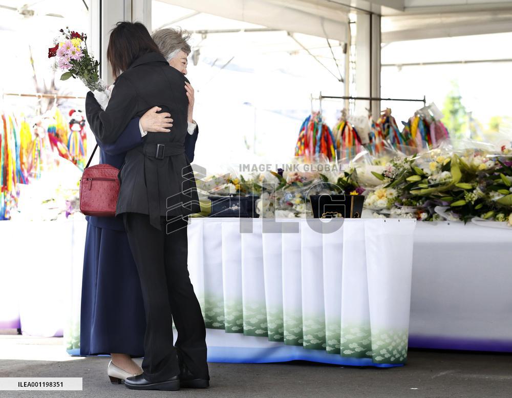 9th anniversary of derailment in Amagasaki