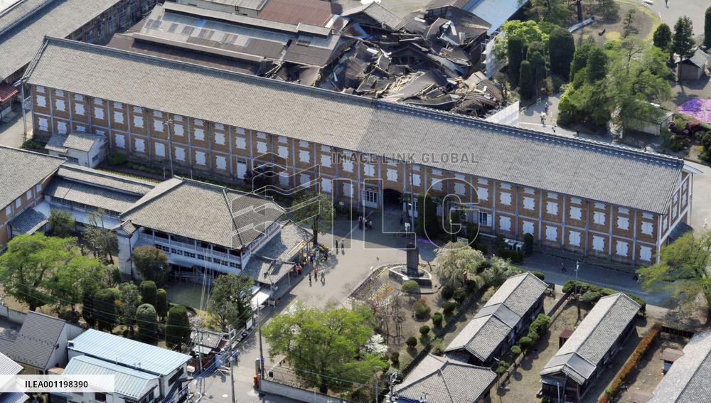 Tomioka Silk Mill's east cocoon warehouse in Gunma Pref.