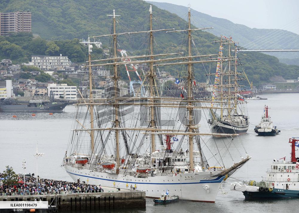 Nagasaki Tall Ships Festival opens
