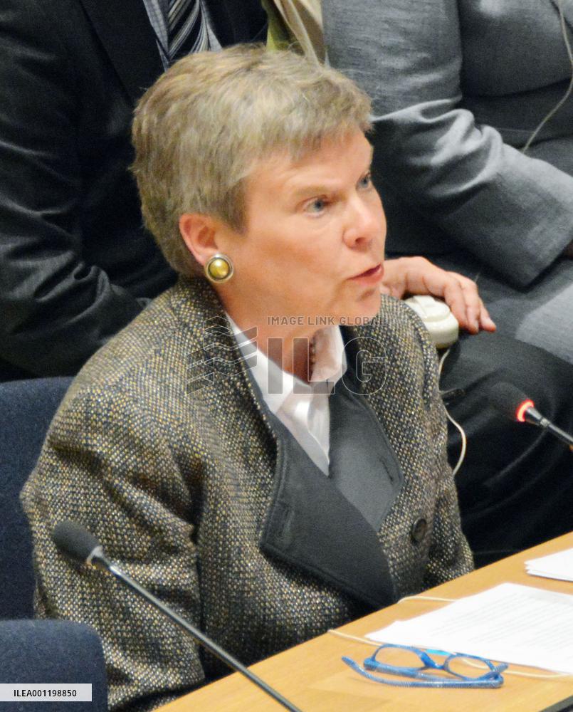 U.S. envoy speaks at pre-NPT review conference meet