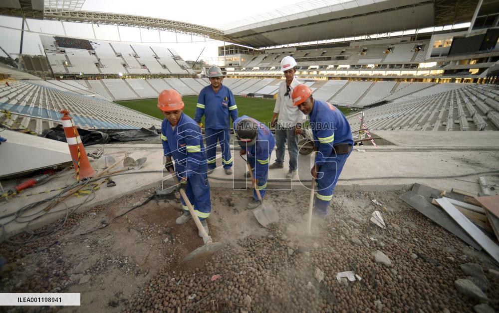 World Cup stadium in Sao Paulo